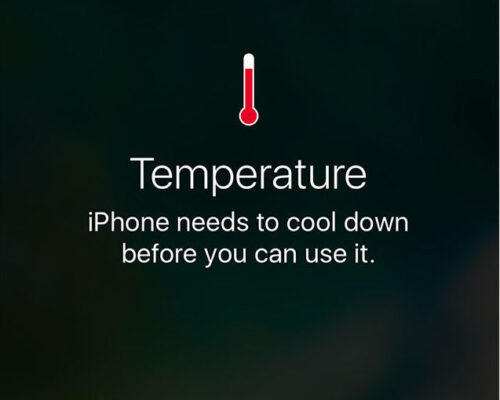 Temperature iphone